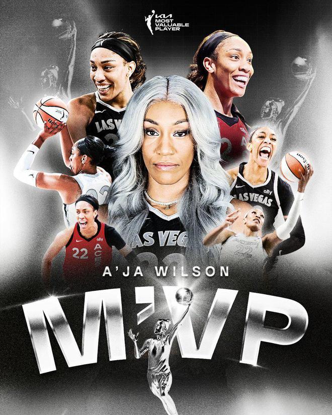 NBA直播·WNBA奖项公布：威尔逊全票MVP创纪录女库里最佳新秀入选一阵